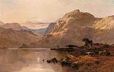 Alfred de Breanski Crafnat, North Wales painting